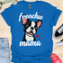Frenchie Mama - V6 - Smiling Graphic T-Shirt