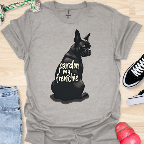 Pardon my frenchie - V6 - Stylish Back Over Should T-Shirt