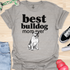 Best bulldog mom ever - V7 - Elegant Pattern T-Shirt