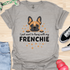 I just want to hang with my frenchie - V3 - Frenchie Peekaboo T-Shirt