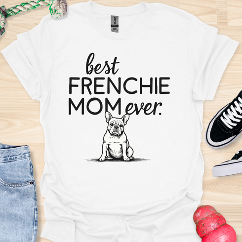 Best frenchie mom ever - V9 - Whimsical T-Shirt