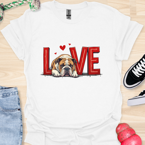 Love is a four legged word - V2 - The Pouter T-Shirt