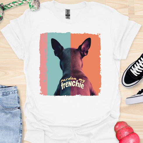 Pardon my frenchie - V7 - Duo Color T-Shirt